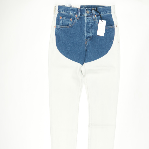 Levis Made Crafted 501 Skinny Chaps Selvedge Jeans - Picture 2 of 7